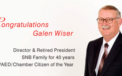 Congrats Galen Wiser, 2014 Citizen of the Year