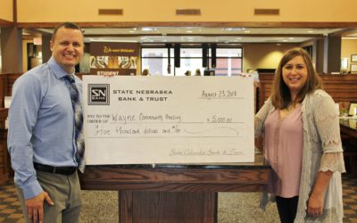SNB Donates to Wayne Community Housing