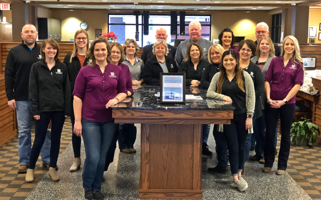 SNB has 100% participation in United Way Campaign