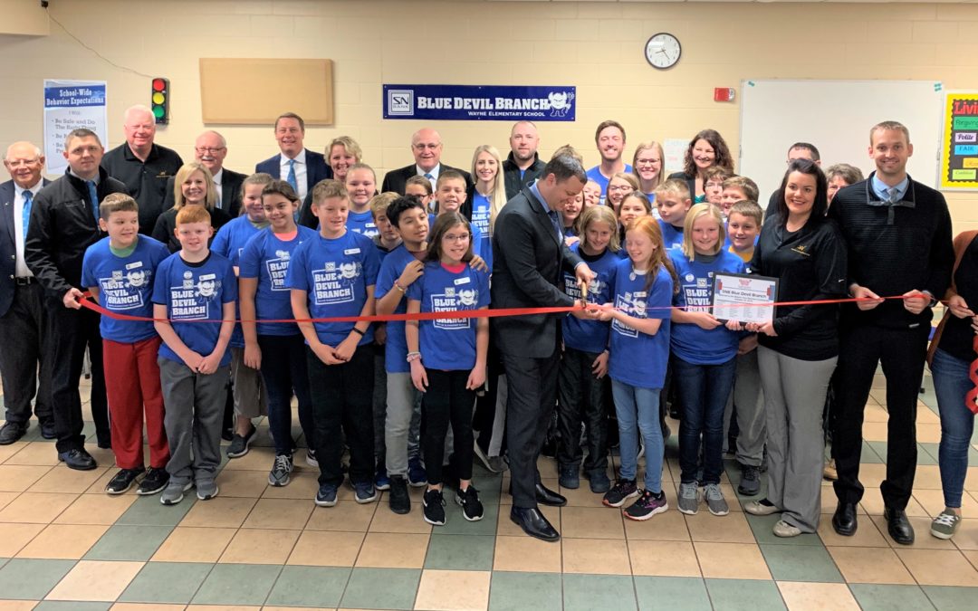 SNB Opens Blue Devil Branch at Wayne Elementary