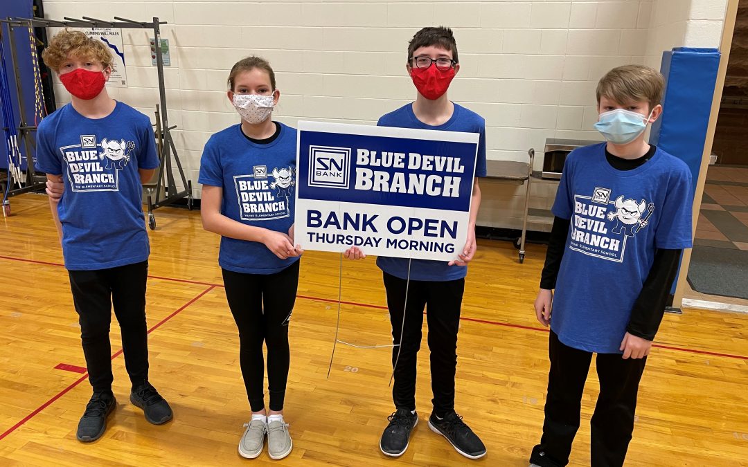 In-School Bank Reopens at Wayne Elementary