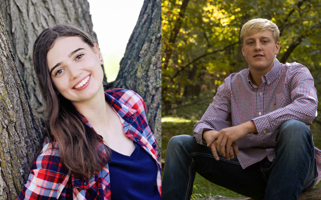 Eilers and Vovos Receive SNB FFA Scholarships