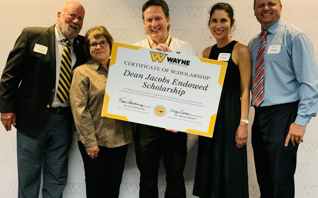 SNB Contributes to Dean Jacobs Endowed Scholarship at WSC
