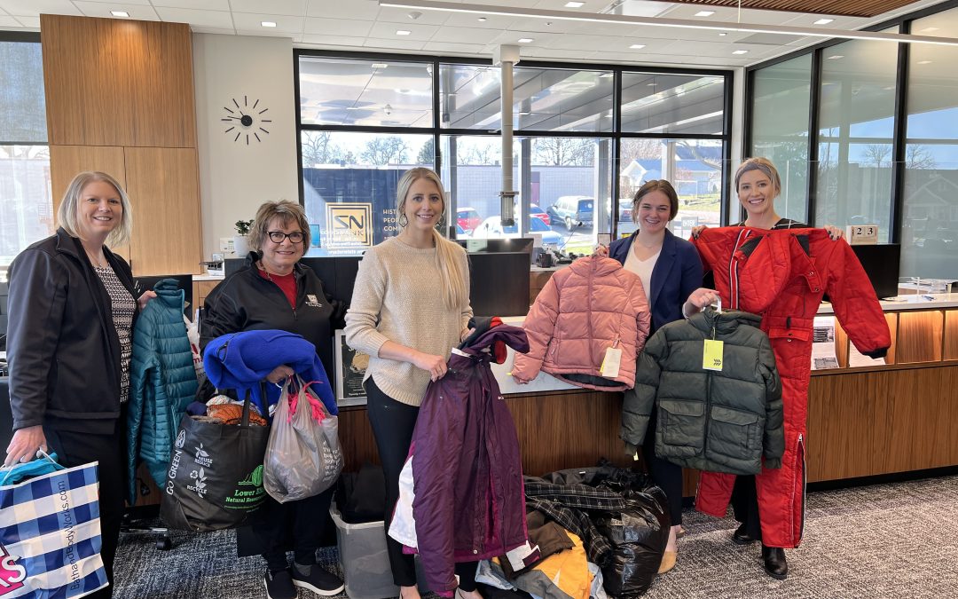 SNB Collects Over 230 Items for Wayne Coat Closet