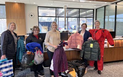 SNB Collects Over 230 Items for Wayne Coat Closet