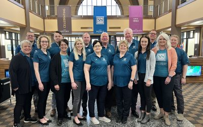 SNB Wears Teal in Support of Sexual Assault Awareness Month
