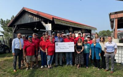 SNB Donates Grandstand Lighting to Wayne County Fair