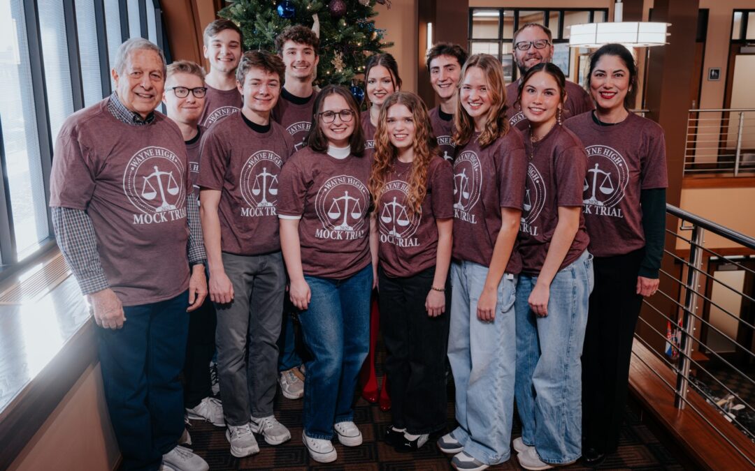 STATE NEBRASKA BANK & TRUST CELEBRATES WAYNE HIGH MOCK TRIAL TEAM