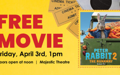 SNB Sponsors Free Movie, Peter Rabbit 2